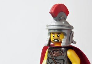 A Lego centurion